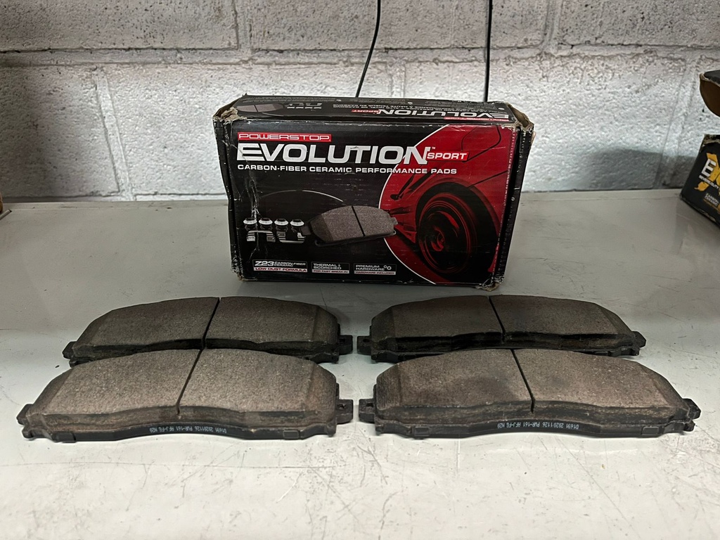 PASTILLAS TRASERAS FIBRA CARBON FORD F-250 13/22/F-350 13/22/F-450 13/16