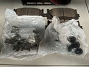 Pastillas Delanteras Fibra Carbon/Ceramica Toyota Camry 2007-2017 / Avalon 2008-2018 / Lexus ES300H 2013-2018 / ES350 2007-2018.