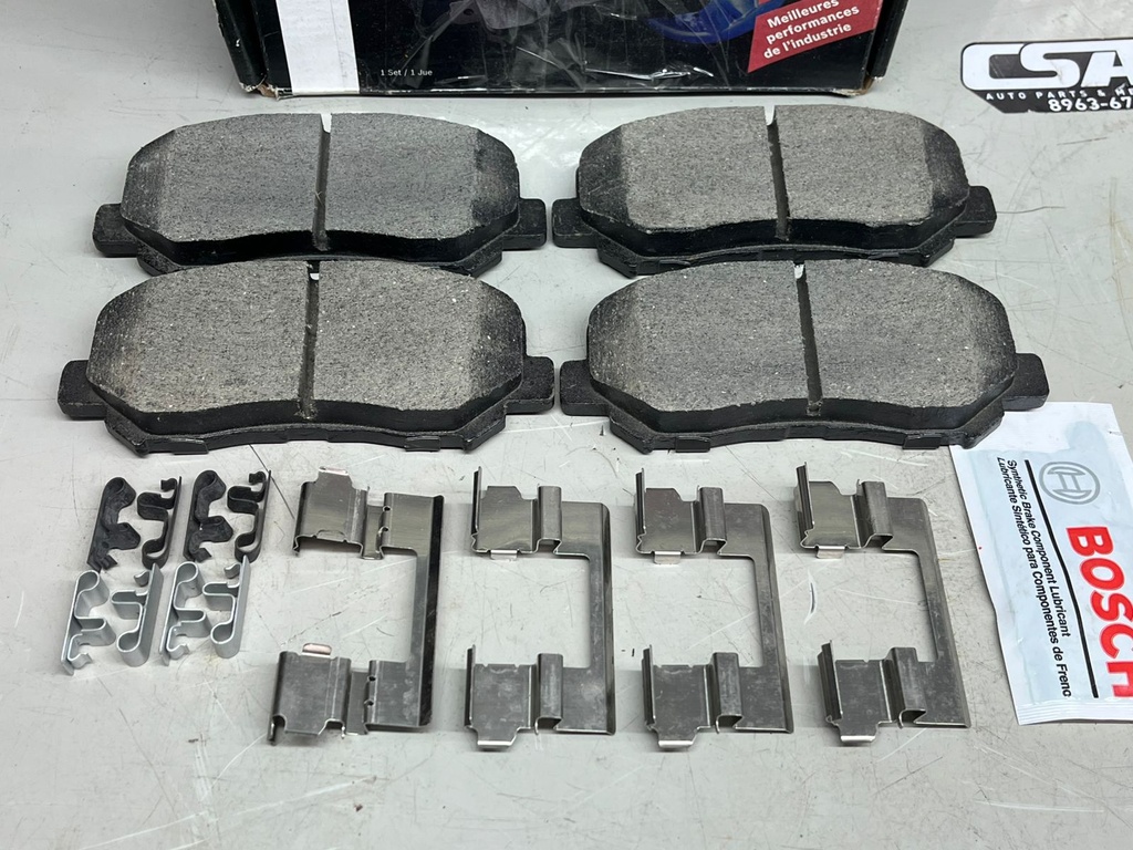 Pastillas Delanteras Cerámicas Jeep Cherokee 2014-2022 / Chrysler 200 2015-2017 / Dodge Dart 2013-2016.