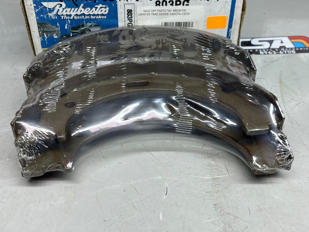 Zapatas de Freno (PARKING) Dodge Dakota 2003-2004.