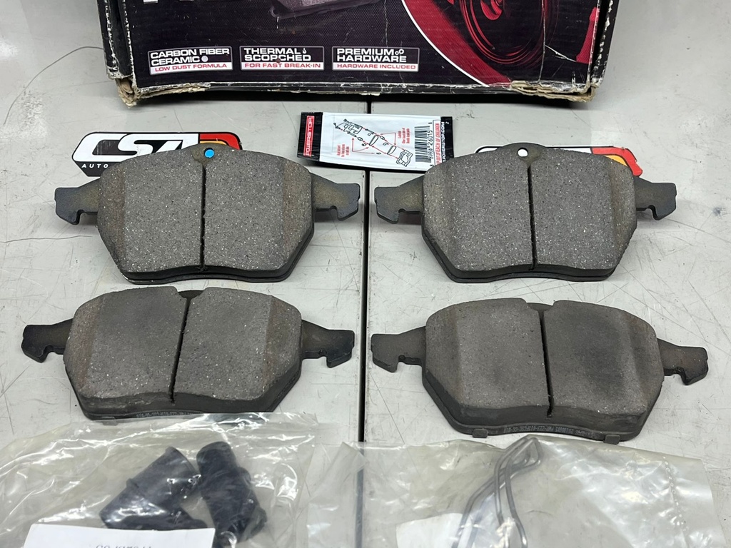 Pastillas Delanteras Fibra Carbon/Cerámica Audi A4 1996-1999 / A4 Quattro 1996-1999.