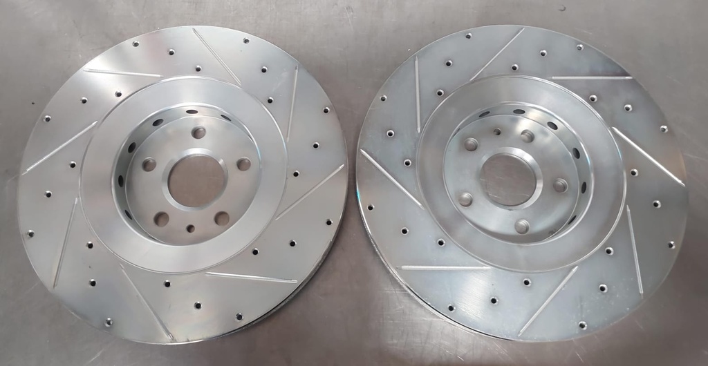 Discos delanteros perforados ventilados para Chevrolet Camaro SS/ZL1 2012-2015