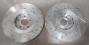Discos delanteros perforados ventilados para Chevrolet Camaro SS/ZL1 2012-2015