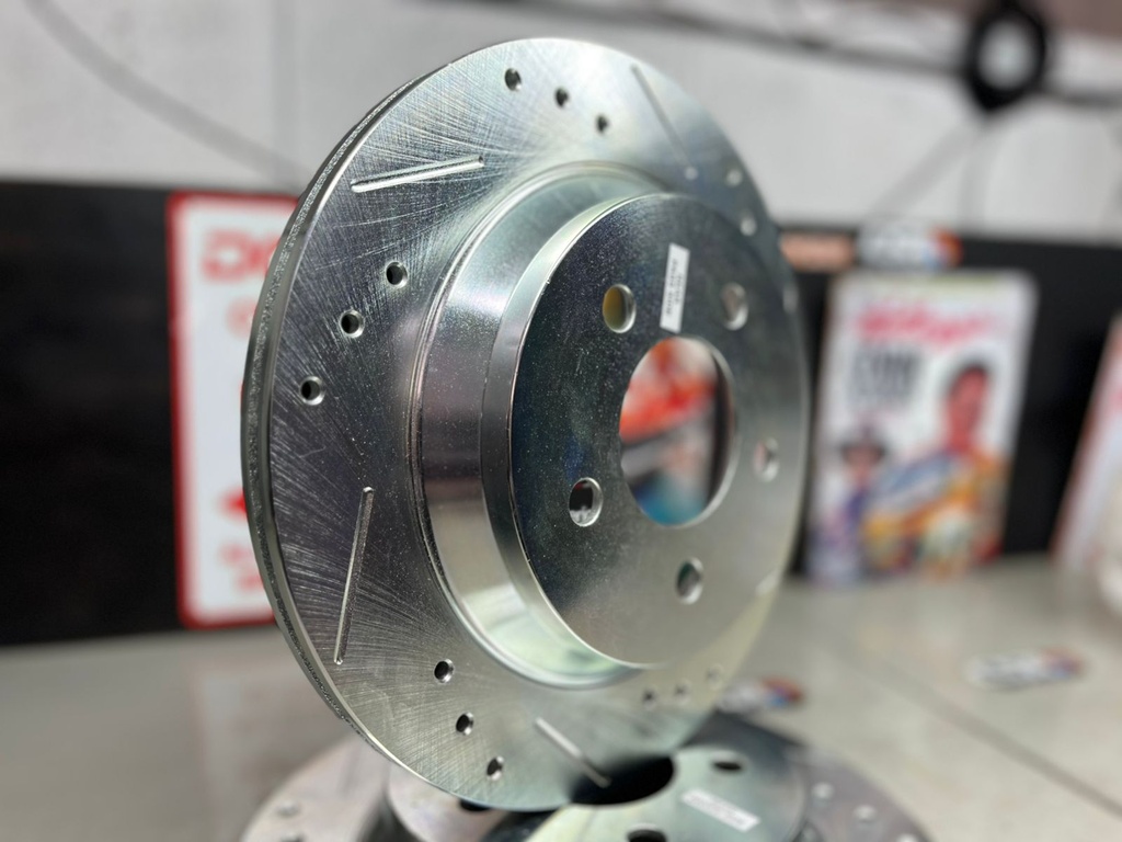 Discos Traseros Perforados Ford Mustang 1994-2004.