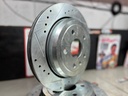 Discos Traseros Perforados Jeep Grand Cherokee 2011-2024 / Dodge Durango 2011-2024.