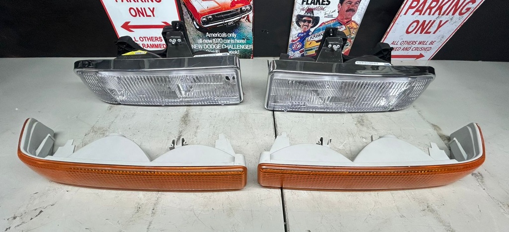 Luces delanteras cromadas para Chevrolet S10 / Blazer 1998 al 2004