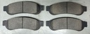 Pastillas cerámicas traseras para Ford F250 Super Duty 2007 al 2010 / F350 Super Duty 2005 al 2010