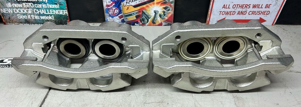 Calipers delanteros para Dodge Dakota 2009 al 2010 / Durango 2007 al 2009 / Ram 2009 al 2018 / 1500 Classic 2019 al 2024