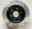 Disco delantero derecho perforado / ventilado para Chevrolet Astro 2003 al 2005 / Avalanche 1500 2002 al 2006 / Express 1500 2003 al 2008 / 2500 2003 al 2008 / Silverado 1500 1999 al 2006 / Suburban 1500 2000 al 2006 / Tahoe 2000 al 2006