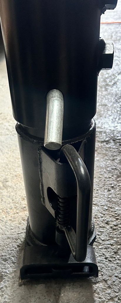 Acople de cuello de cisne Capacidad: 25.000 Libras