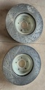 Discos de freno delanteros Perforados / Ventilados para Nissan 350Z 2006 al 2009 / 370Z 2009 al 2019 / Murano 2006 al 2014 / Máxima 2006 al 2023
