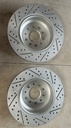 Discos traseros Perforados / Ventilados para Maserati Ghibi 2014 al 2016 Díametro (320mm)