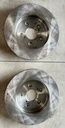 Discos traseros sólidos para Toyota Corolla 2009 al 2019 / Matrix 2009 al 2014 / Prius 2010 al 2022 Diámetro: (260mm)