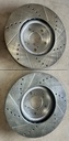 Discos delanteros Perforados / Ventilados para Honda Pilot 2009 al 2015 Diámetro: (330mm)