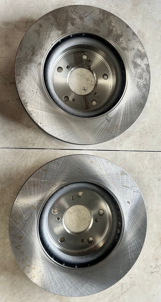 Discos delanteros Ventilados para Honda CR V (tracción delantera) 2012 al 2016 Diámetro: (300mm)