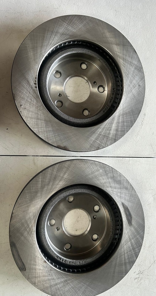 Discos delanteros Ventilados Avalon 2008 al 2018 / Camry 2007 al 2017 / Corolla IM 2017 al 2018 / Matrix 2009 al 2013 / Rav4 2006 al 2018 Diámetro: (296mm)