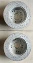 Discos traseros sólidos / Ranurados para Honda Accord 1998 al 2002 / Civic 2004 al 2005 / Acura RSX 2002 al 2006 / Integra 1997 al 2001 Diámetro: (260mm)