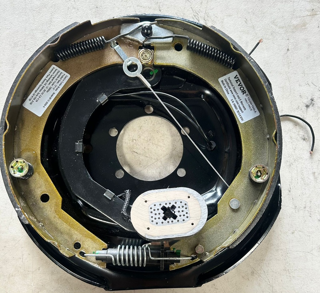 Zapatas de freno eléctrico para remolque diámetro: 14" pulgadas