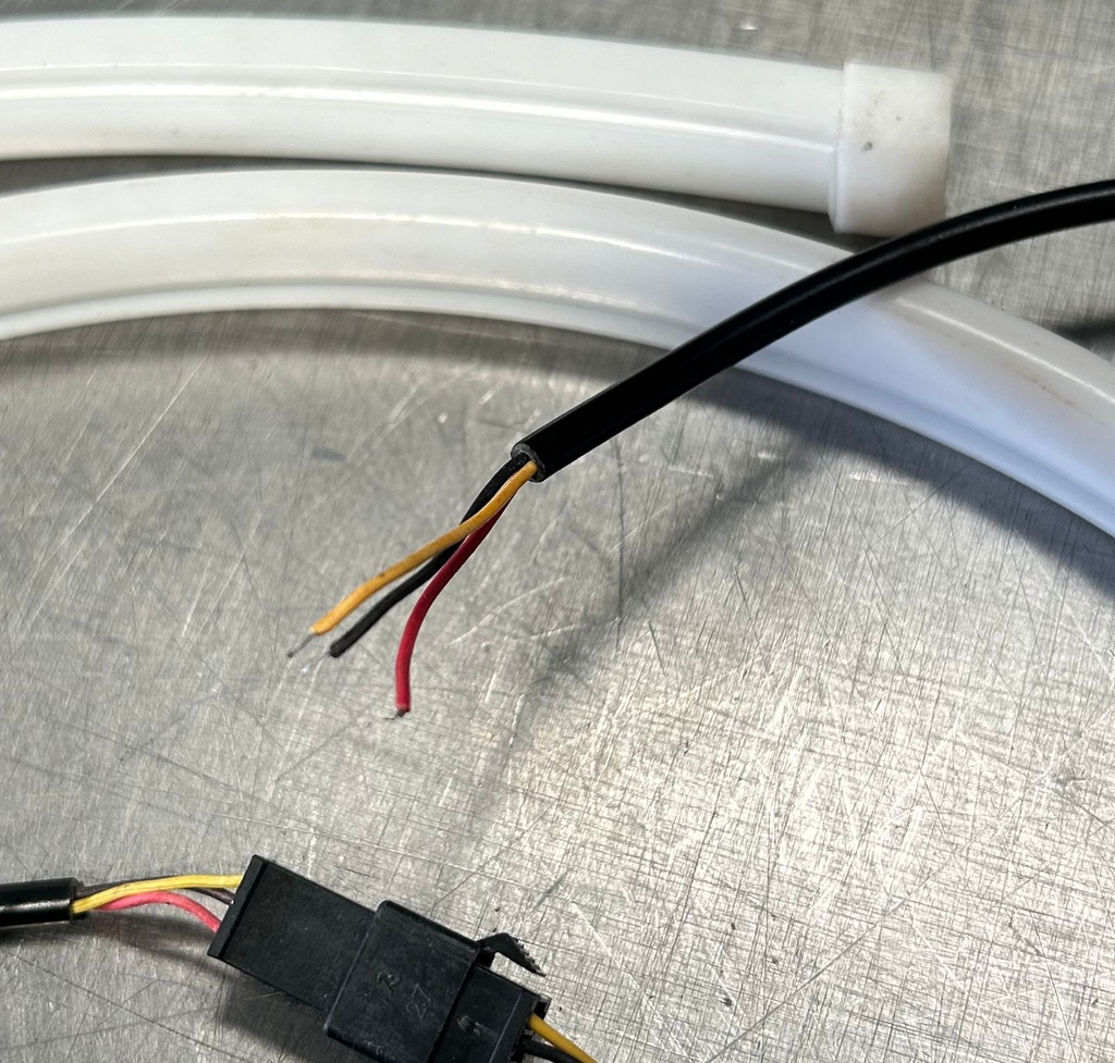 Tiras LED para luces delanteras o traseras (Blanca y Amarillo)
