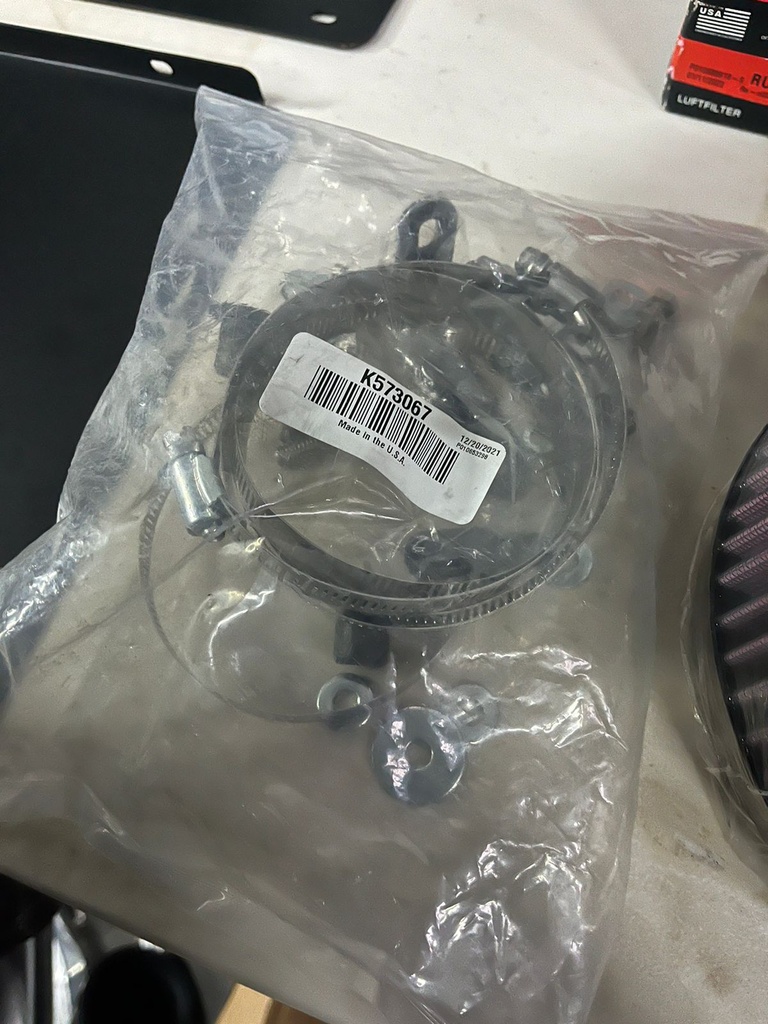 INTAKE K&N FILTRO DE AIRE CHEVROLET SILVERADO 2500HD / 3500HD V8 6.0L 07-08