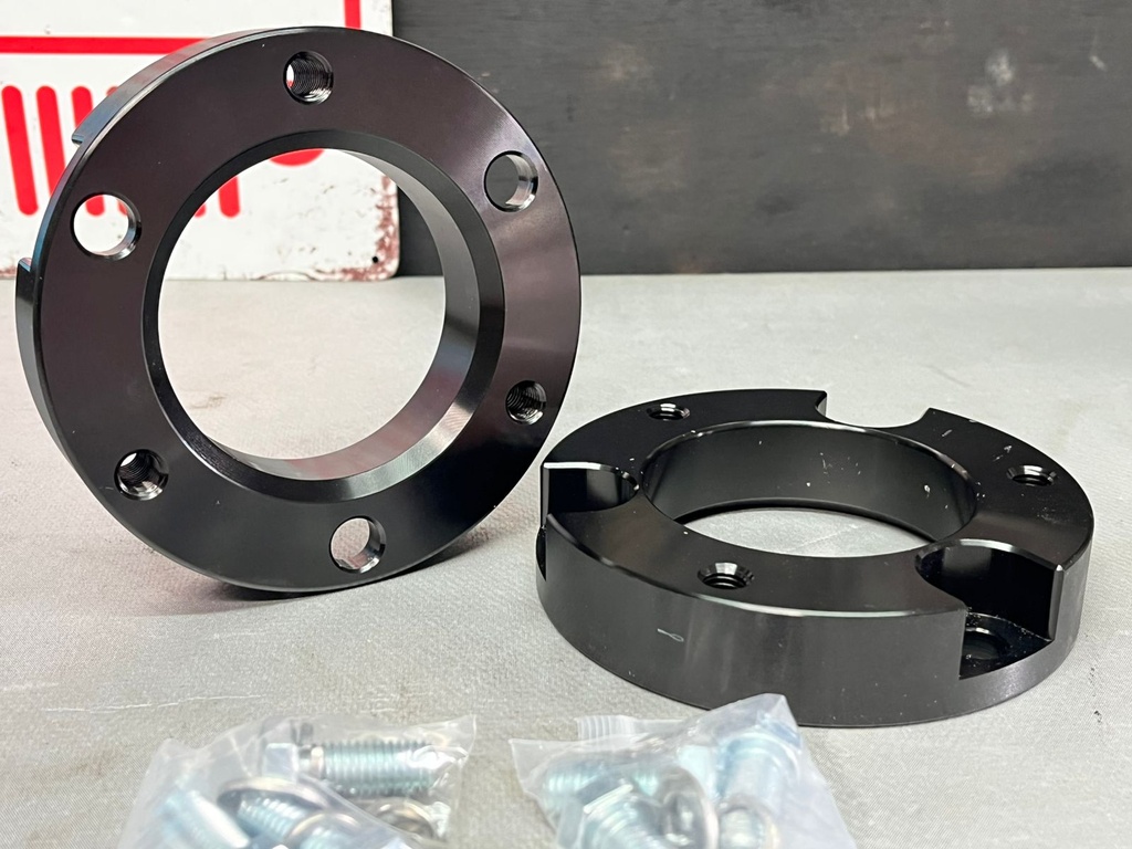 Kit de calzas de levante delantero 1.5" para Toyota Tacoma 2005-2024 / 4Runner 2003-2025 / FJ Cruiser 2007-2014.