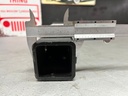 Extensión de pegadero de 2" a 2" con extensión de 7 pulgadas.