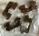 Pastillas de freno cerámicas traseras para Nissan Sentra 2002 al 2006 / Máxima 2001 al 2003