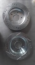 Discos de freno traseros ventilados perforados para Chevrolet Caprice 94-96