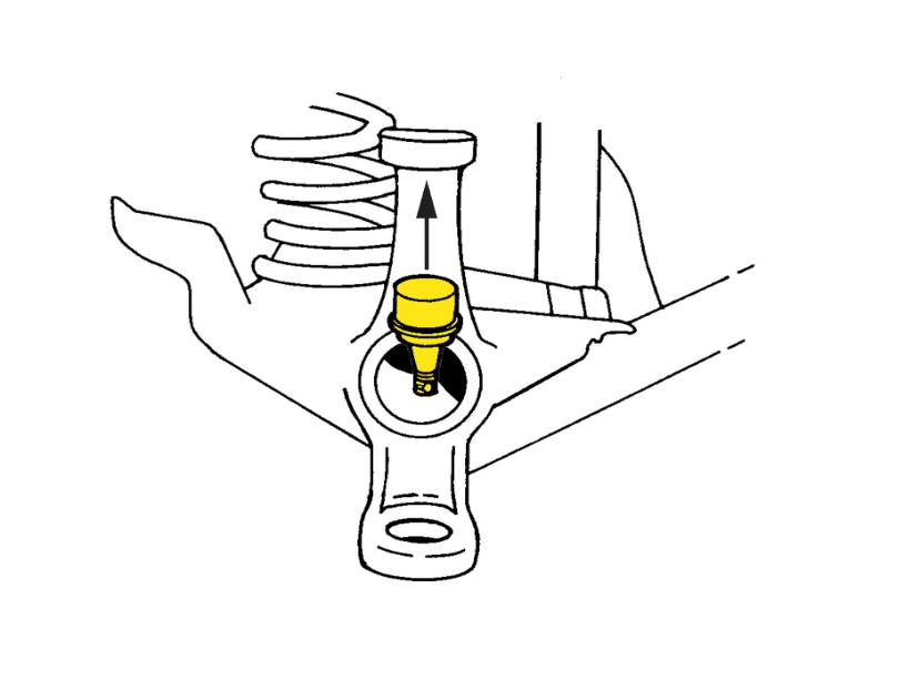 Rotula Delantera Superior Dodge Ram 1500 2006-2008 / 2500 2003-2010 / 3500 2003-2010 / 2500 / 3500 2011-2023.