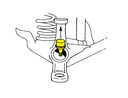 Rotula Delantera Superior Dodge Ram 1500 2006-2008 / 2500 2003-2010 / 3500 2003-2010 / 2500 / 3500 2011-2023.