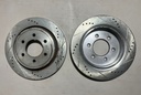 Discos Traseros Perforados Ford F150 2015-2017. (Para sistema de freno de estacionamiento electrónico)