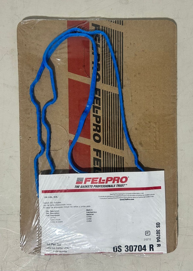 Empaque de carter para Cadillac Deville 1994 al 2005 / Eldorado 1993 al 2003 / Seville 1993 al 2004 / DTS 2006 al 2011
