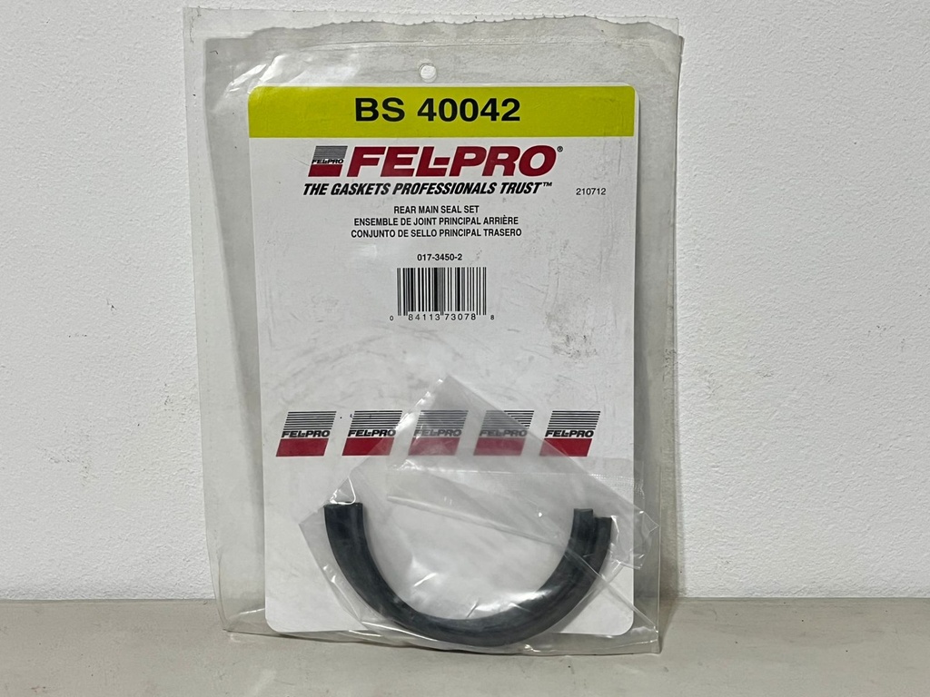Sellos traseros de cigueñal para motor Ford 5.8L V8 351cid / 6.6L V8 400cid 1969-1984.