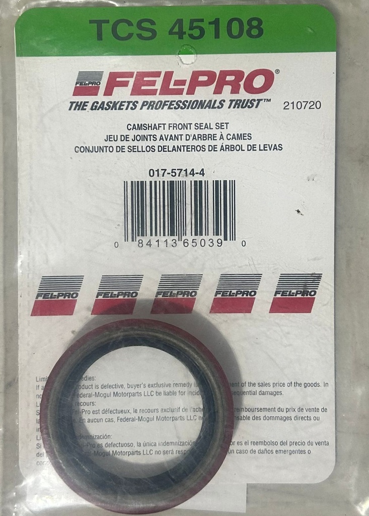 Retenedor de arbol de levas para Ford 2.0L / 2.3L / 2.5L Aerostar 1986 a 1987 / Mustang 1979 a 1993 / Ranger 1983 al 2001