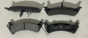 Pastillas traseras semi metálicas para Ford Explorer 1995 al 2001 / Ranger 1998 al 2005
