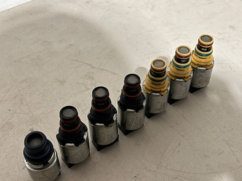 Set de Solenoides de transmisión CAC 6T30 / 6T40 / 6T45 Chevrolet Cruze / Captiva / Equinox 2010-2011.