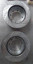 Discos de freno delanteros ventilados perforados para FORD F-250 SUPER DUTY 09-10