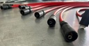 CABLES DE BUJIAS (9) 8MM CHEVROLET VORTEC V8 305 5.0L / 350 5.7L / 454 7.4L 1996-2002