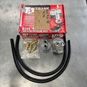 Kit de reubicación remota de filtros de aceite Universal para Auto americano