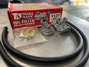 Kit de reubicación remota de filtros de aceite Universal para Auto americano