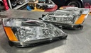 Pareja Luces Delanteras Cromadas Honda Accord 03-08