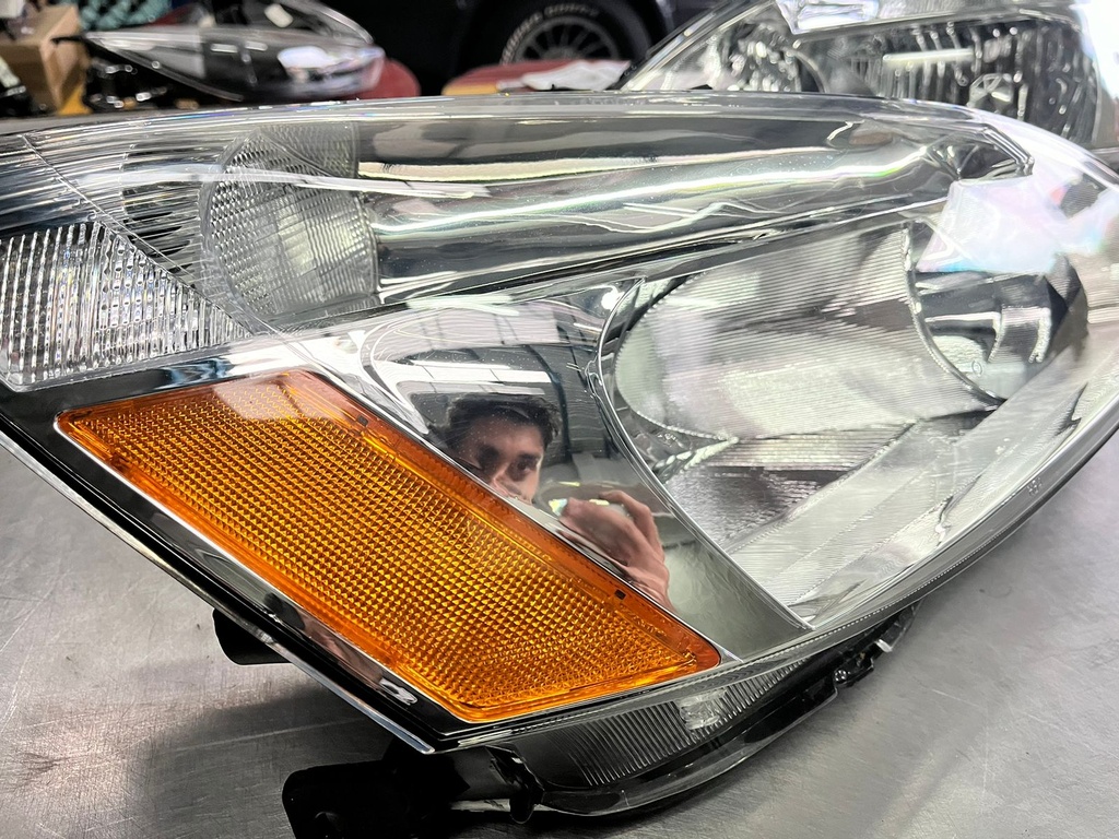 Pareja Luces Delanteras Cromadas Honda Accord 03-08