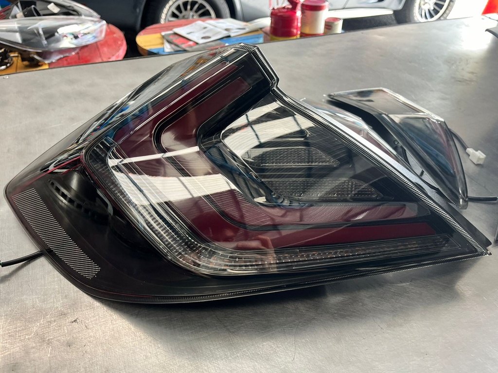 Par de Luces Traseras Led/Ahumadas Honda Civic Sedan 16-20