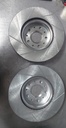 Discos delanteros ventilados perforados para Cadillac CTS 11-14