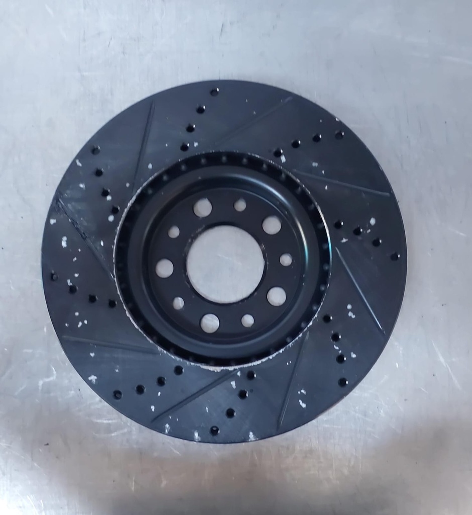 Disco delantero ventilado perforado para Jeep Compass/Renegade 18-22