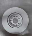 Disco delantero ventilado solido para Audi A3/Volkswagen Beetle/Jetta/Golf 06-18