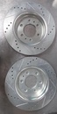 Discos delanteros ventilados perforados para Ford Expedition 07-10