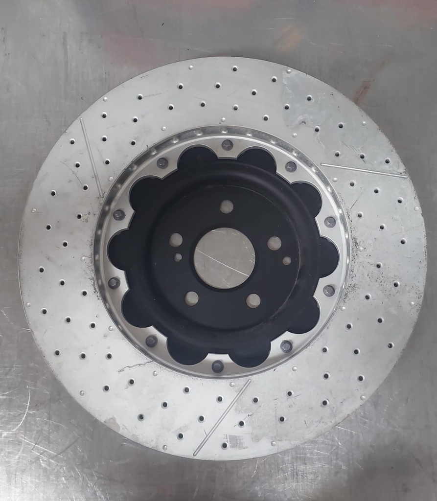 Disco delantero ventilado perforado para Mercedes-Benz SL65 AMG 08-17