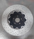 Disco delantero ventilado perforado para Mercedes-Benz SL65 AMG 08-17