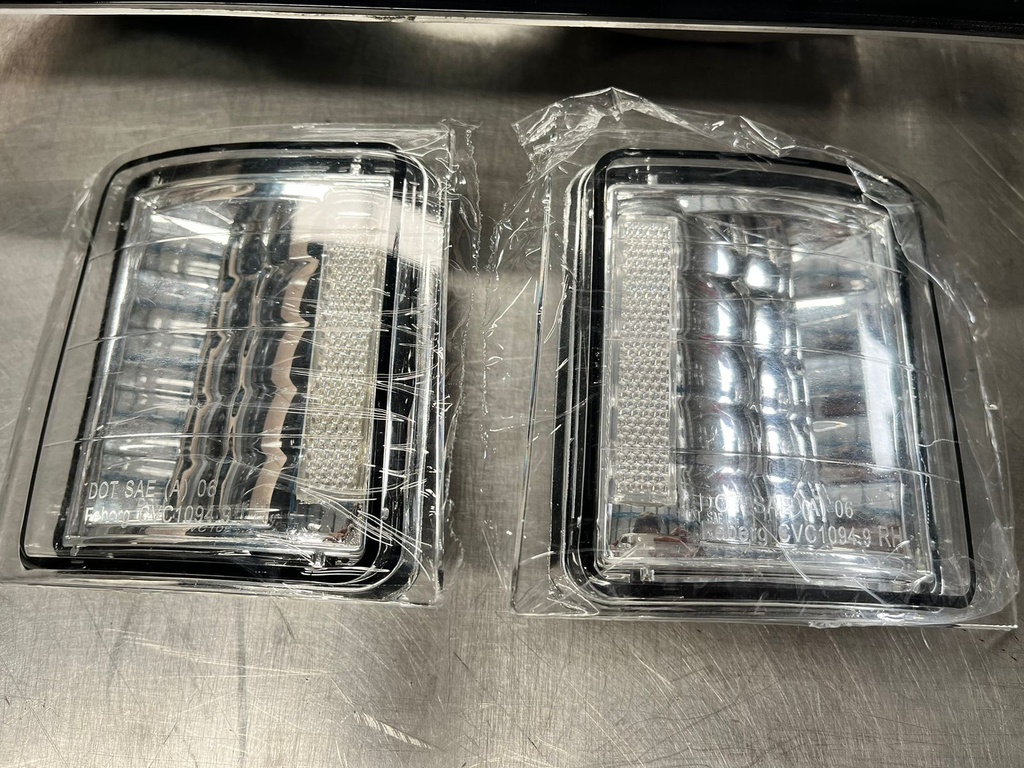 Luces Delanteras Cromadas Chevrolet Silverado / Tahoe / Suburban de 1988-1998